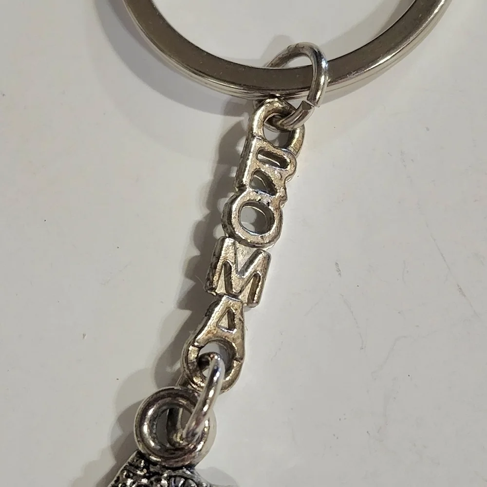 VTG Keychain Keyring Key FOB Roma Rome Italy Coliseum